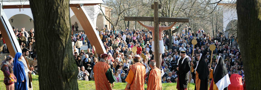 Virágvasárnapi passiójáték Máriagyűdön mgyud passiojatek 2016 K SZT 5433